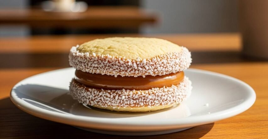 Alfajor de Doce de Leite: Sabor que Derrete na Boca! 2 Alfajor de Doce de Leite