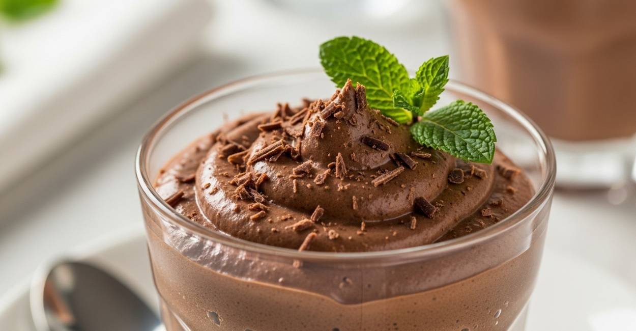 Mousse de Chocolate Cremoso: Delícia Fácil para Qualquer Momento 1 Mousse de Chocolate