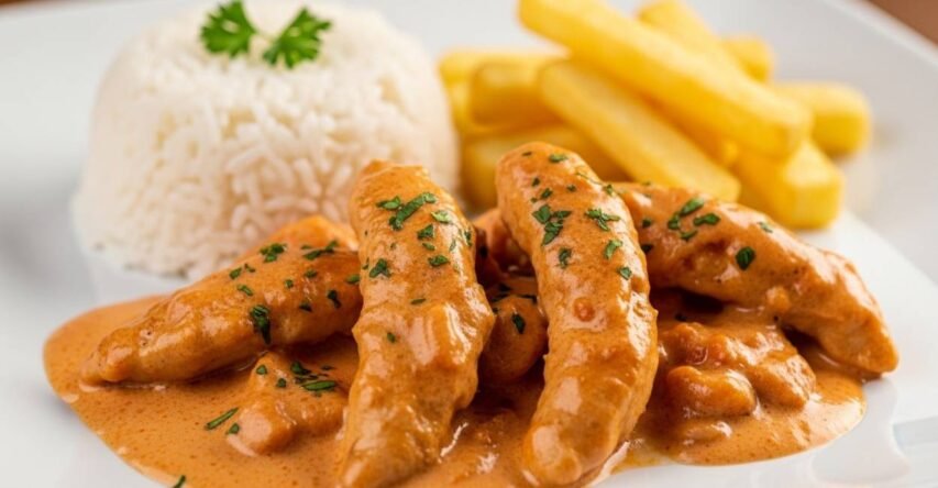 Strogonoff de Frango Cremoso: Receita Prática e Saborosa 2 Strogonoff de Frango