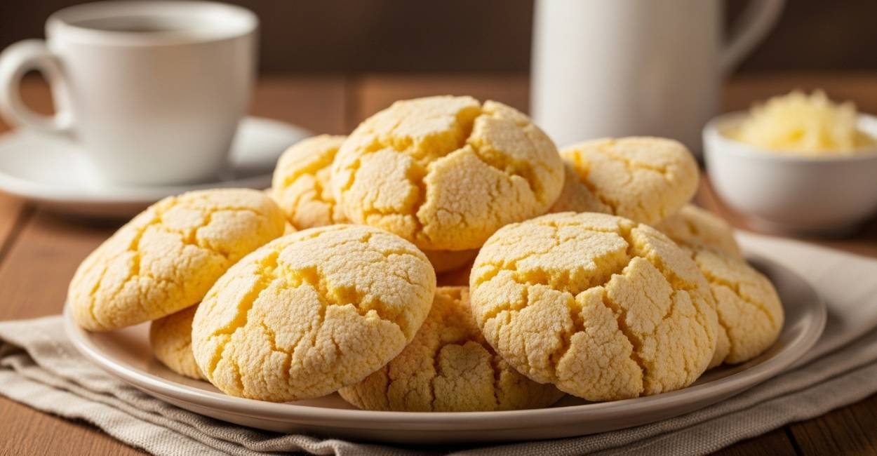 Biscoito de Polvilho Crocante: O Sabor da Infância em Minutos 1 biscoito de povilho