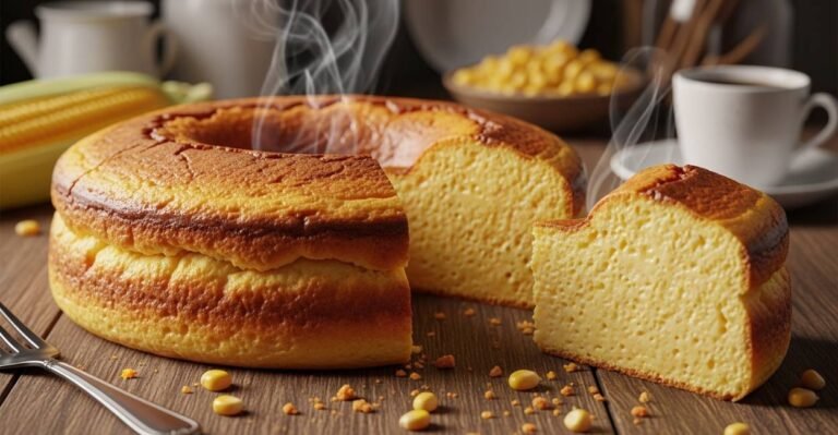 Bolo de Milho Cremoso: O Sabor da Roça na Sua Mesa 1 Bolo de Milho Cremoso