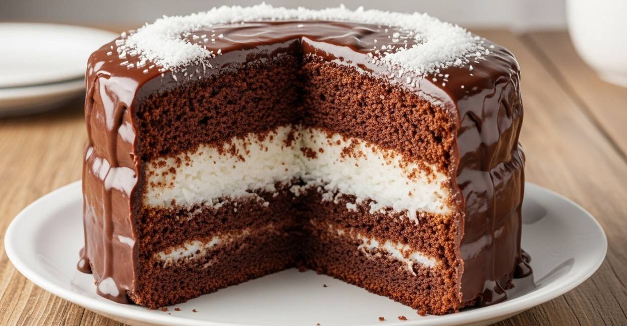 Bolo Prestígio dos Sonhos: Sabor e Memórias em Cada Fatia 1 Bolo Prestígio