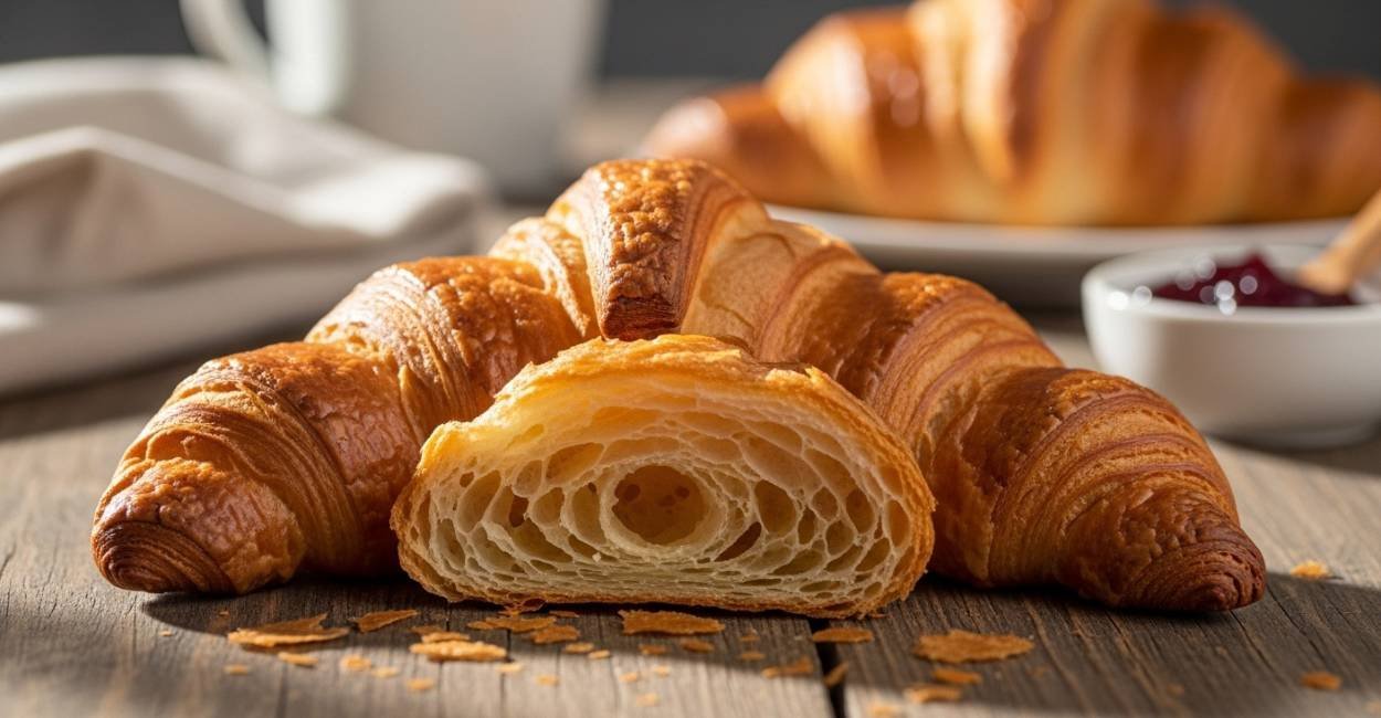 O Croissant Perfeito: Receita Clássica Francesa para Fazer em Casa 1 croissant