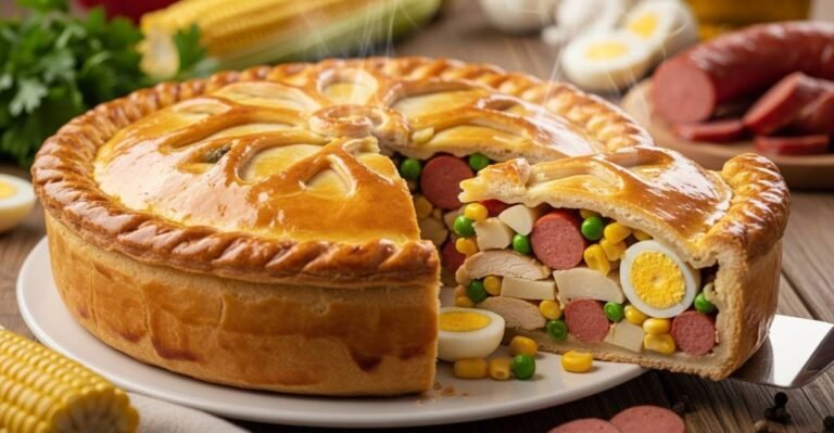 Empadão Goiano Tradicional: Sabor Autêntico de Goiás 1 empadao goiano