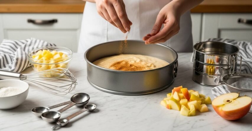 O Segredo da Maçã no Bolo: Dica Incrível para Massa Mais Fofa 4 maca na massa do bolo