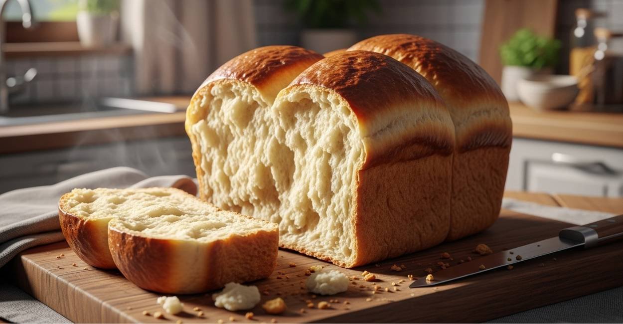 Receita Pão Caseiro Fofinho: O Segredo do Pão Perfeito! 1 pao caseiro fofinho