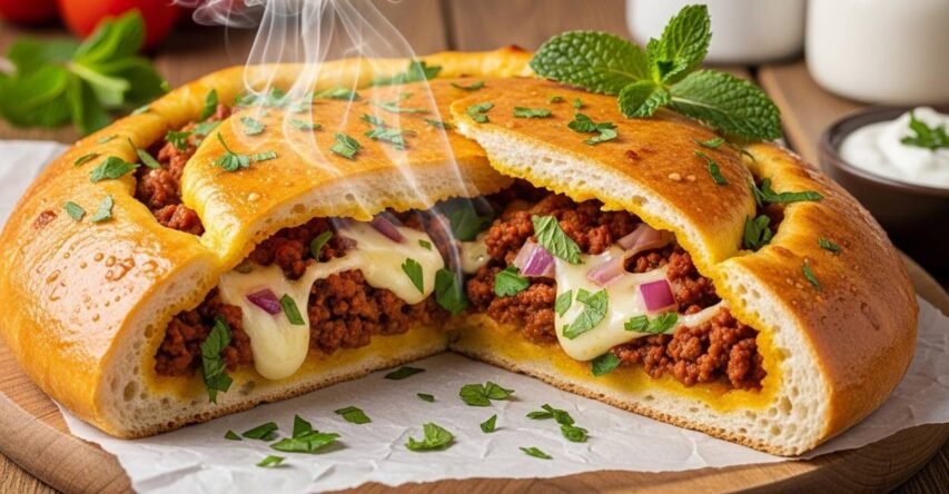 Pão Turco Recheado: Sabor e Maciez em Cada Mordida! 2 pão turco