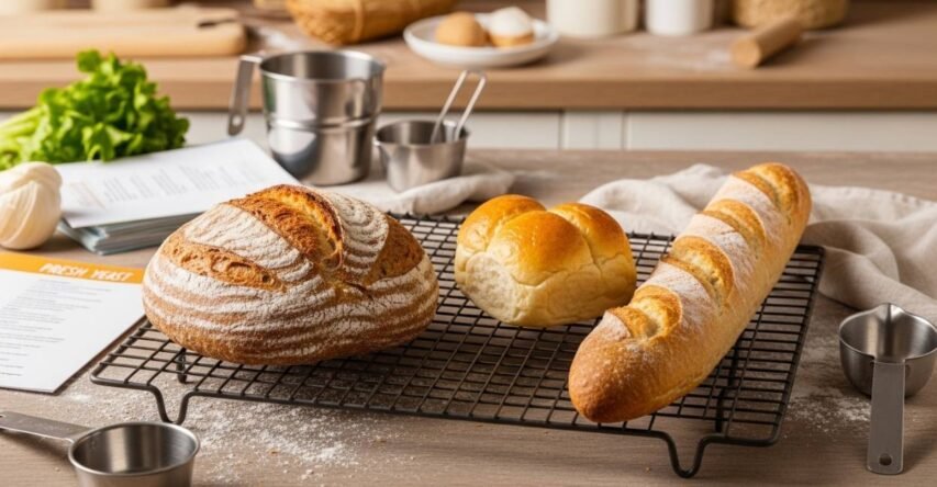 Fermento Biológico para Pão: Segredos do Fresco, Seco e Natural 5 receitas de paes