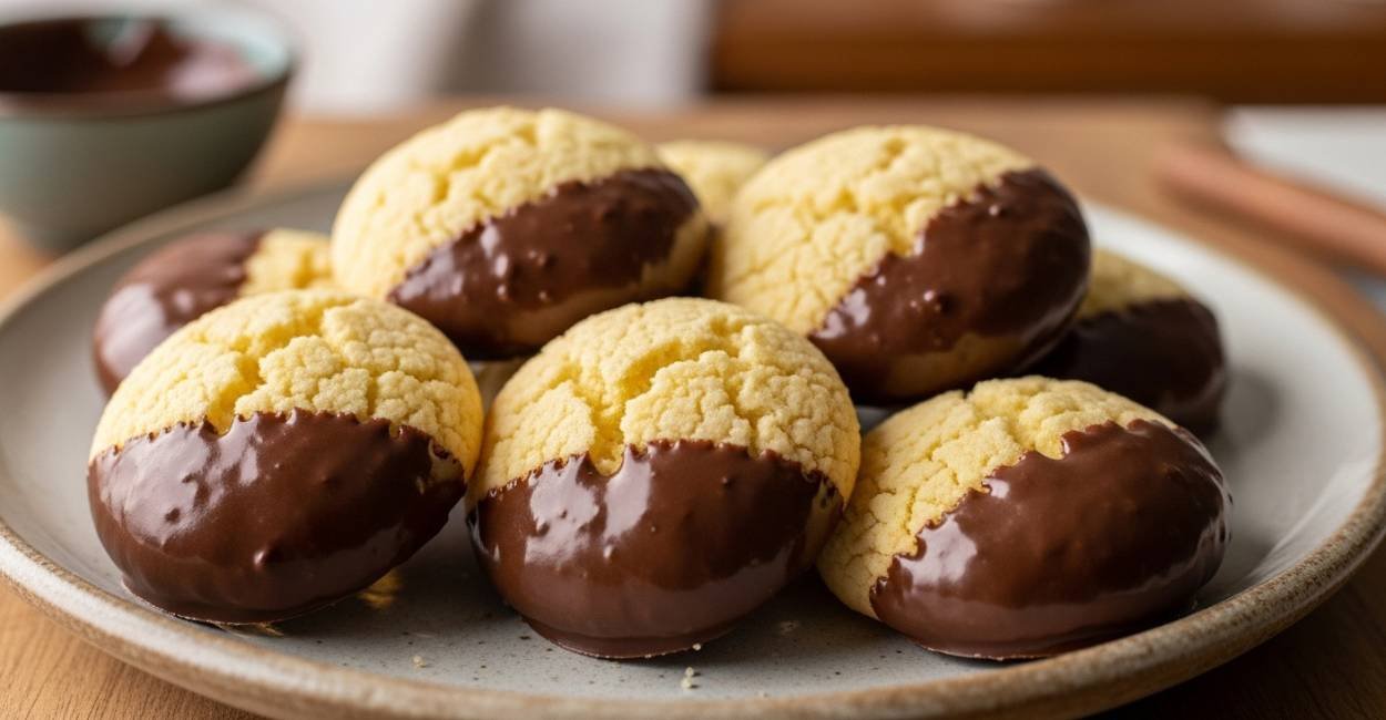 Sequilhos de Leite Condensado com Chocolate: Derreta-se com Essa Delícia! 1 sequilhos
