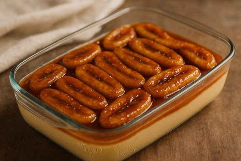 Banana Caramelada na Travessa: Uma Delícia Irresistível!