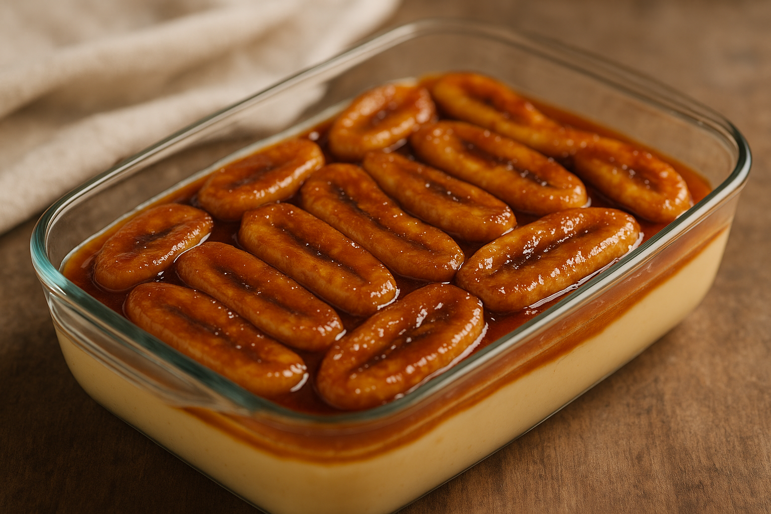 Banana Caramelada na Travessa: Uma Delícia Irresistível!