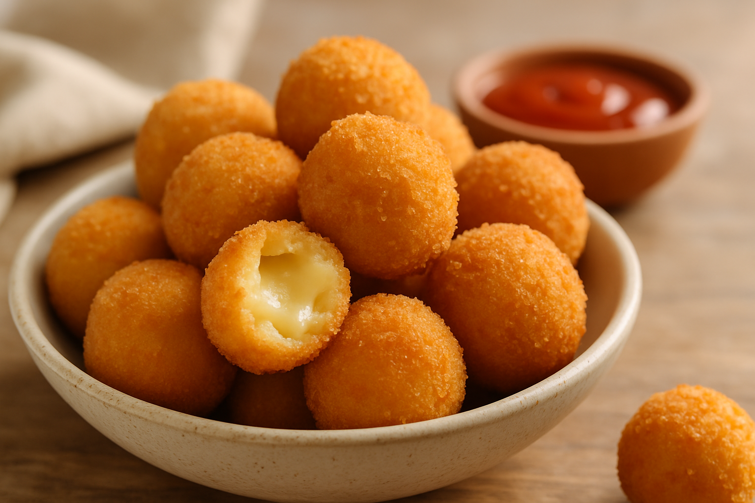 Bolinhas de Queijo: O Petisco Perfeito para Qualquer Ocasião!