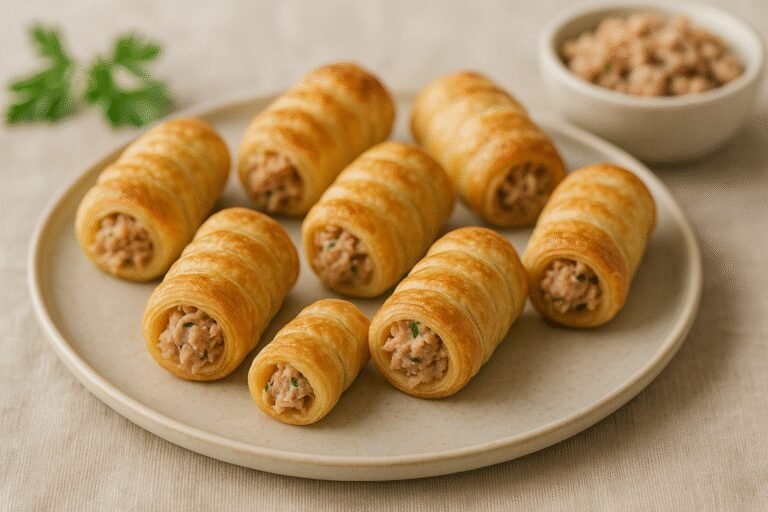 Canudinhos de atum: aperitivo ideal para suas festas