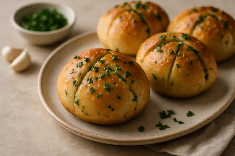 Delicioso Pão de Alho: Acompanhamento Perfeito!
