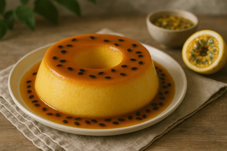 Delicioso Pudim de Maracujá: Uma Sobremesa Irresistível
