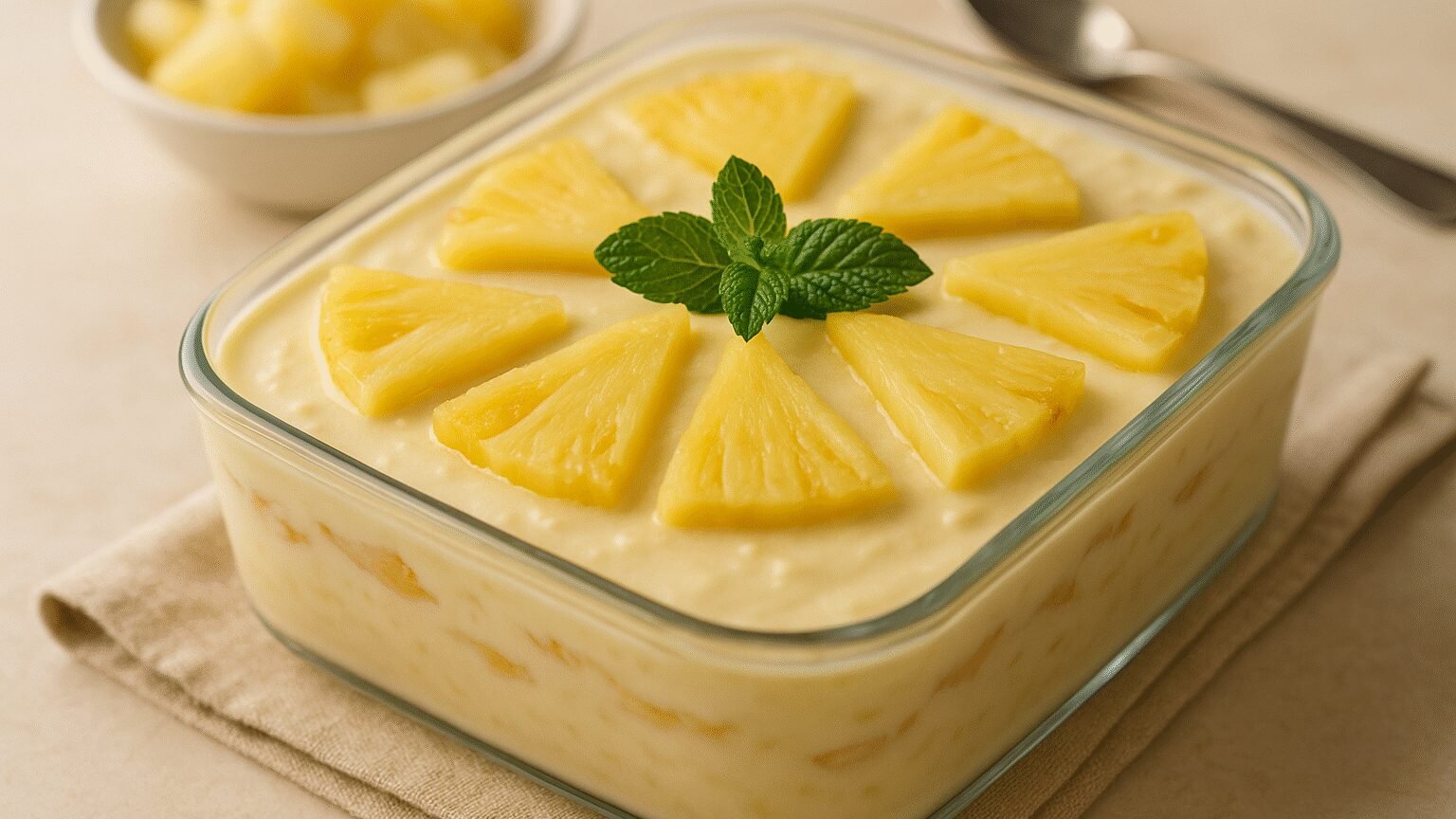 Pavê de Abacaxi: Uma Delícia Tropical para Sua Mesa!