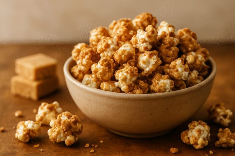 Pipoca de Paçoca Gourmet: Uma Delícia Irresistível!