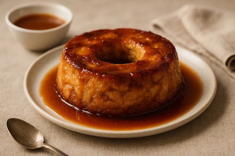 Pudim de Pão: A Sobremesa que Aconchega o Coração