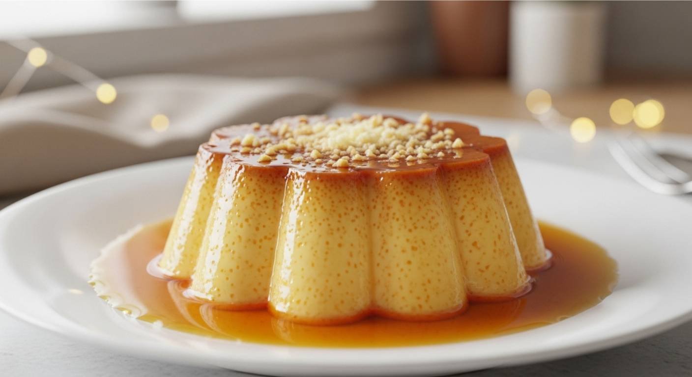 Pudim Queijadinha Cremoso e Irresistível 1 Pudim Queijadinha
