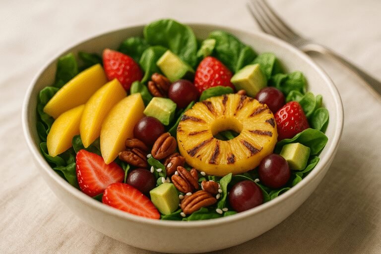 Salada Tropical: Frescor e Sabor em Cada Garfada!