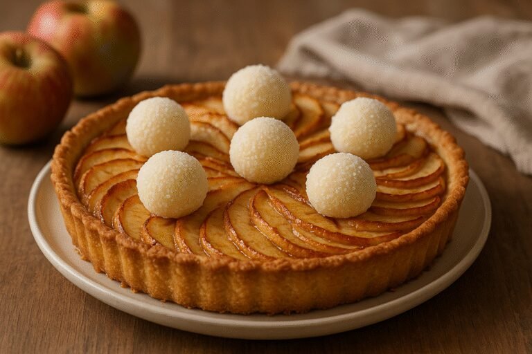 Torta de Maçã com Brigadeiro Branco: Uma Delícia Irresistível! 8 Torta de Maçã com Brigadeiro Branco: Uma Delícia Irresistível!