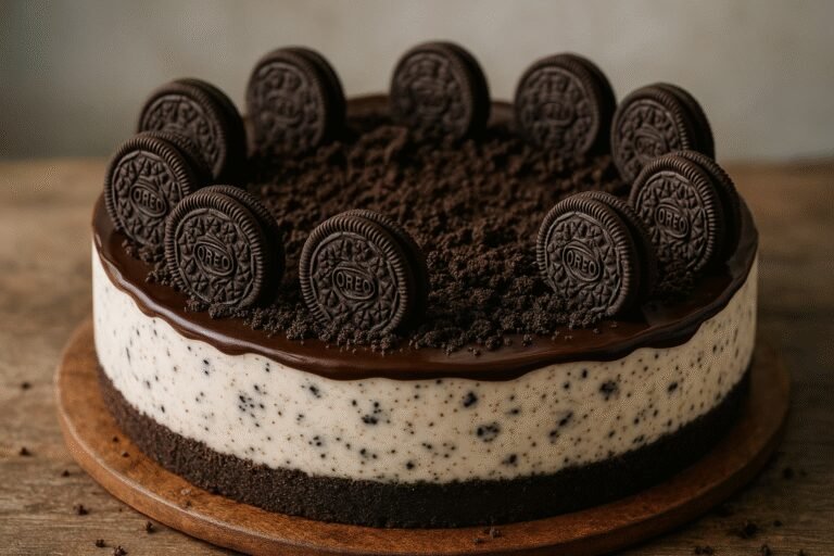 Torta Oreo: Uma Delícia Irresistível!