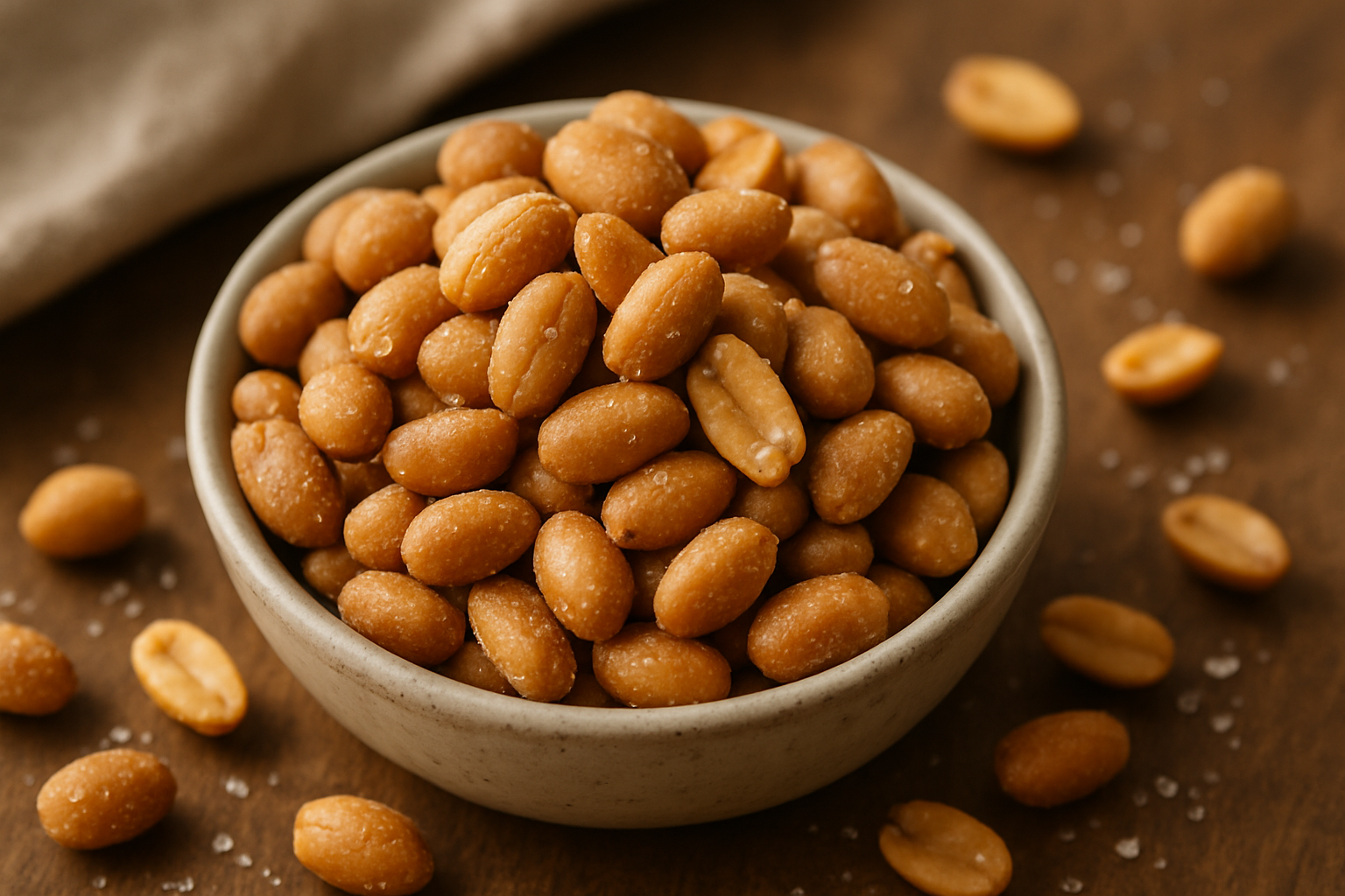 Amendoim Torrado Salgado: um petisco irresistível!