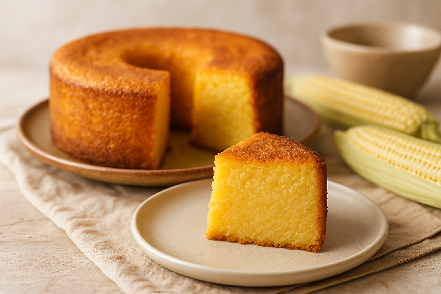 Bolo de Milho Verde Cremoso de Liquidificador: A Delícia que Você Precisa Experimentar!