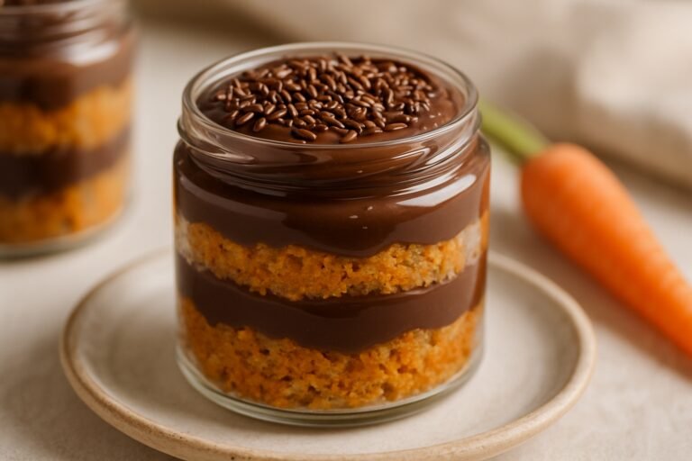 Bolo de Pote de Cenoura com Brigadeiro: A Sobremesa dos Sonhos!