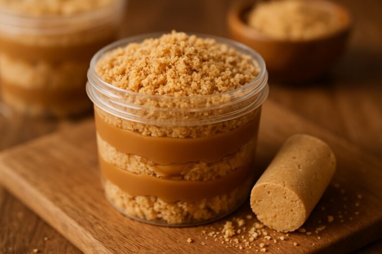 Bolo de Pote de Doce de Leite com Paçoca: Uma Delícia Irresistível!