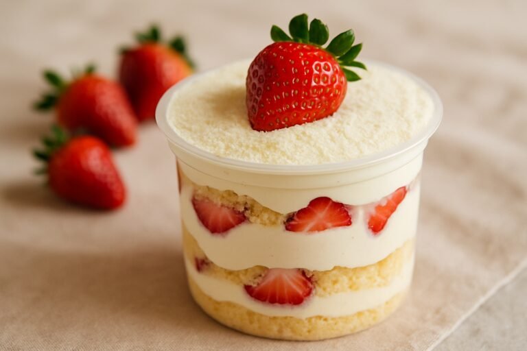 Bolo de Pote de Leite Ninho com Morango: A Delícia que Você Precisa Experimentar!