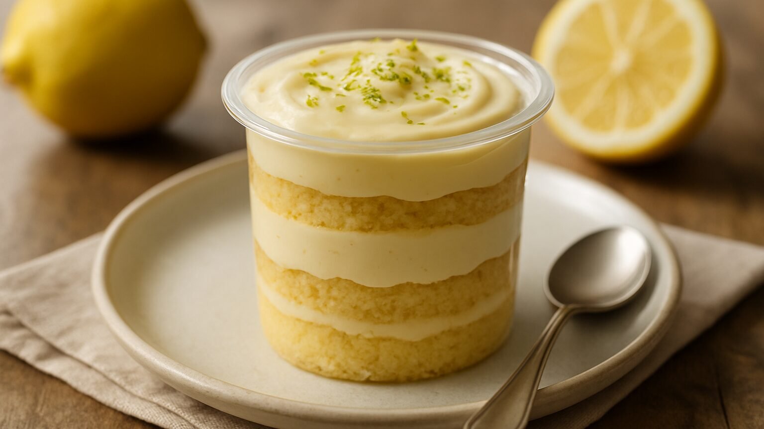 Bolo de Pote de Limão com Mousse Cremoso: Uma Delícia Irresistível!