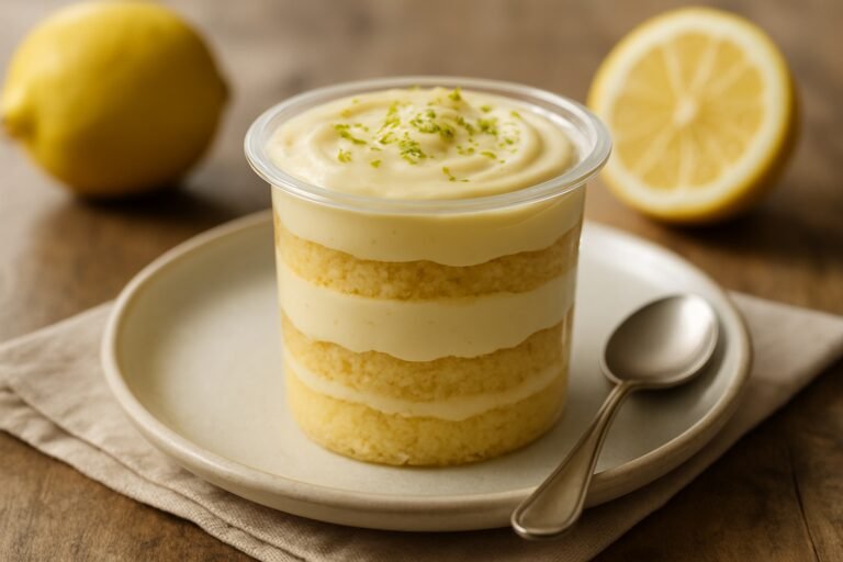 Bolo de Pote de Limão com Mousse Cremoso: Uma Delícia Irresistível!