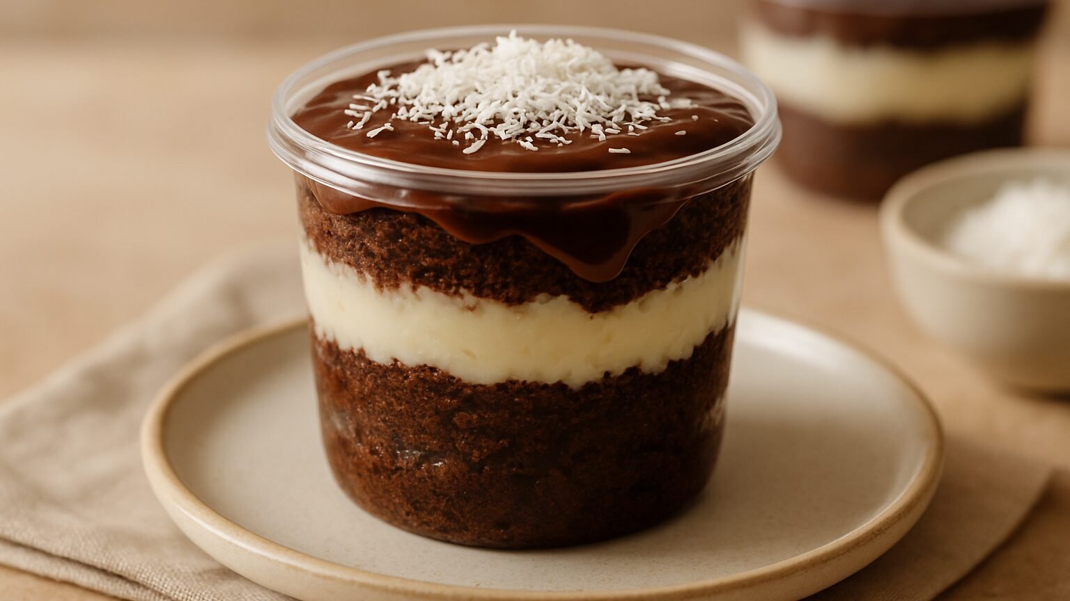 Bolo de Pote de Prestígio Super Molhadinho