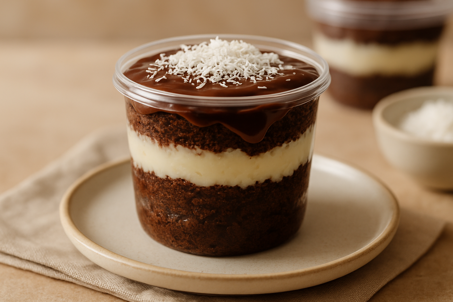 Bolo de Pote de Prestígio Super Molhadinho