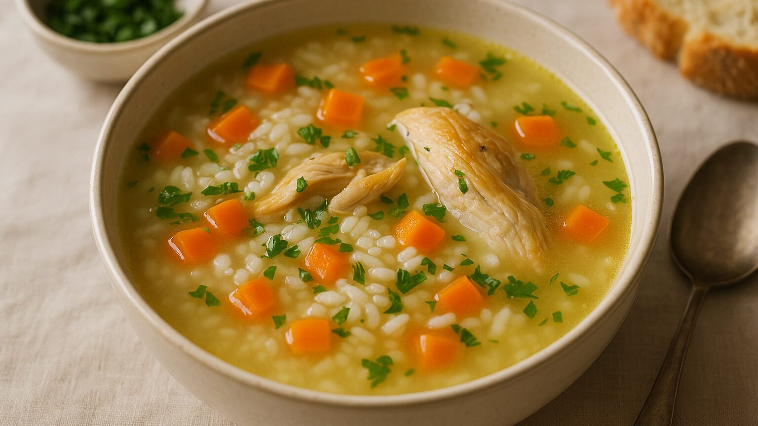 Canja de Galinha: Simples e Reconfortante