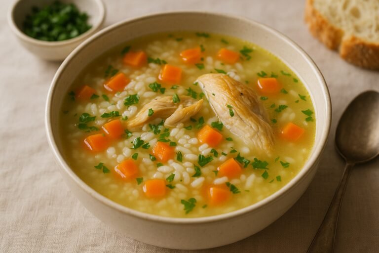 Canja de Galinha: Simples e Reconfortante