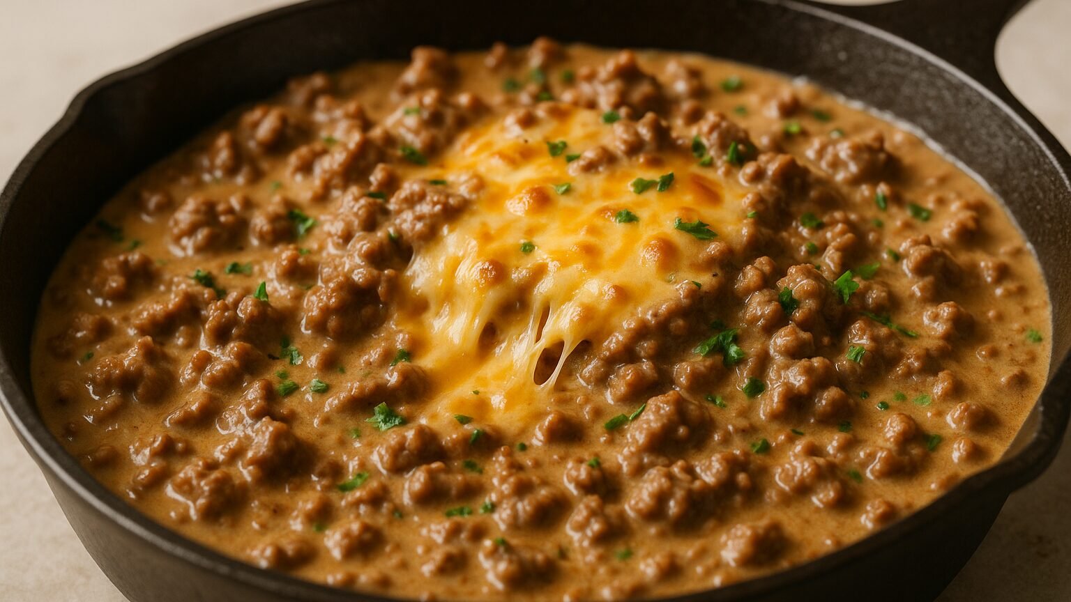 Carne Moída Cremosa com Queijo Derretido: Uma Delícia Irresistível! 2 Carne Moída Cremosa com Queijo Derretido: Uma Delícia Irresistível!