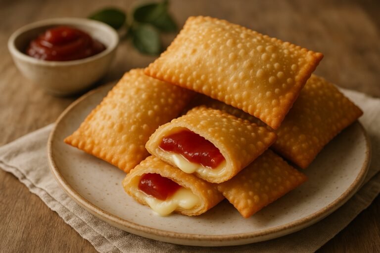 Pastel de goiabada com queijo em 30 minutos prontos 5 Delícia de Pastel Frito de Goiabada com Queijo