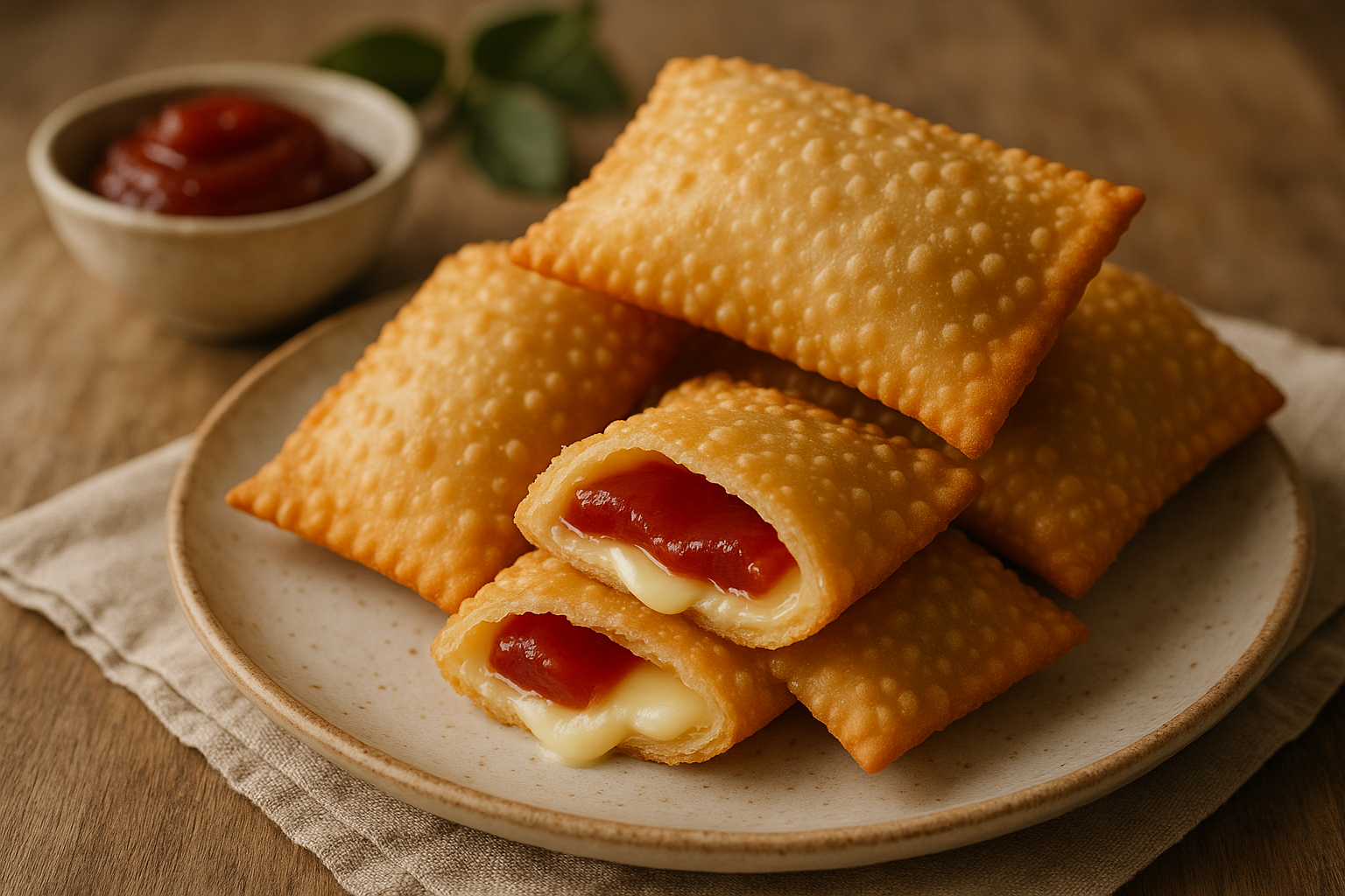 Pastel de goiabada com queijo em 30 minutos prontos 1 Delícia de Pastel Frito de Goiabada com Queijo