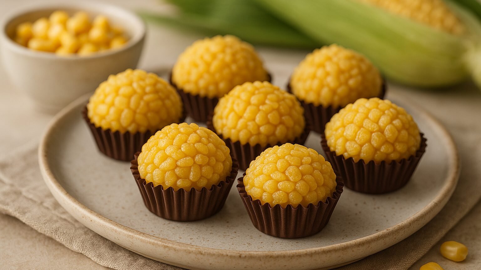 Delicie-se com o Brigadeiro de Milho Gourmet!