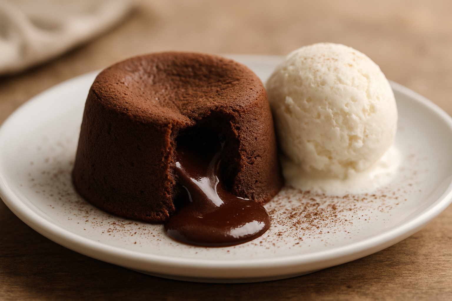 Delicie-se com o Petit Gateau Fit de Cacau!