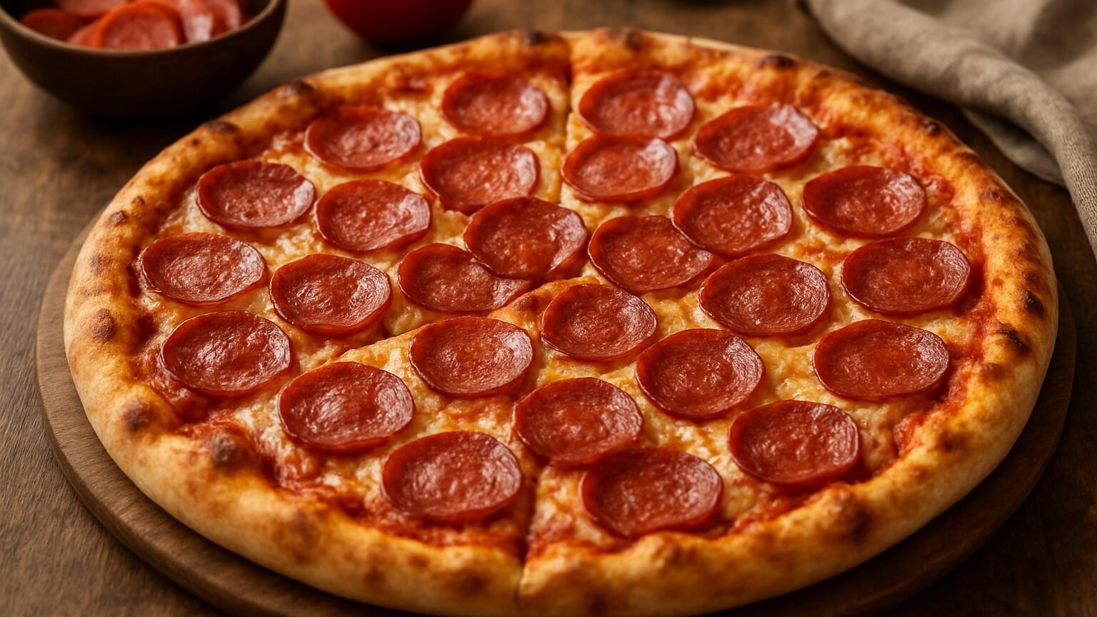 Deliciosa Pizza de Calabresa: Sabor que Encanta!