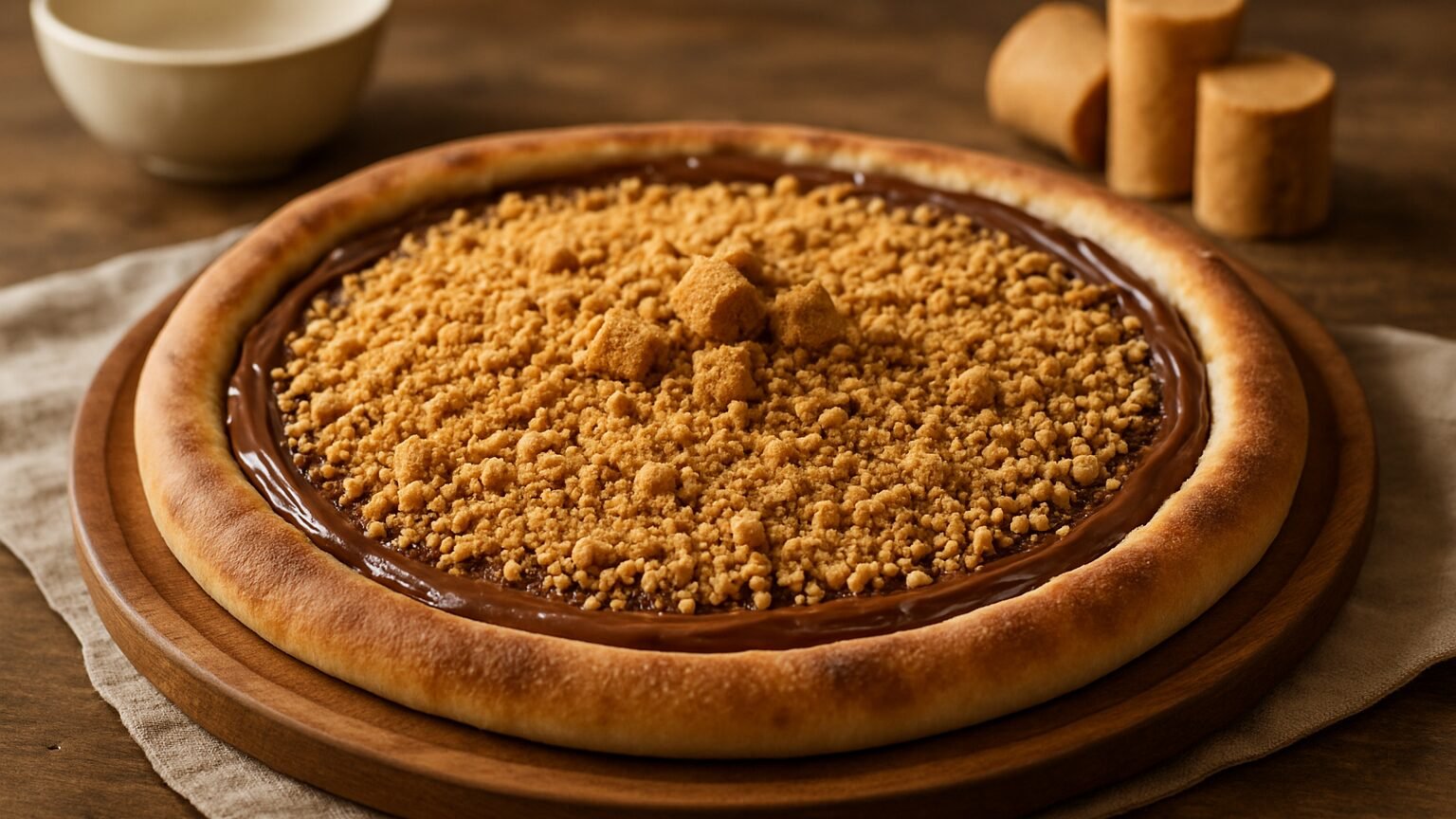 Deliciosa Pizza de Paçoca: A Sobremesa dos Sonhos!