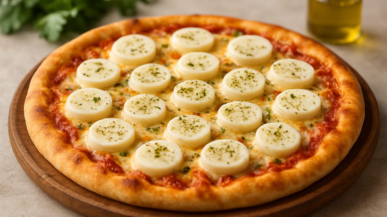 Deliciosa Pizza de Palmito: Uma Explosão de Sabor!