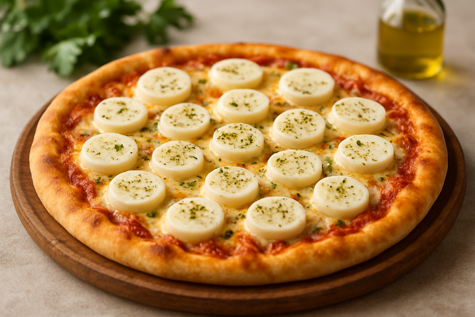 Deliciosa Pizza de Palmito: Uma Explosão de Sabor!