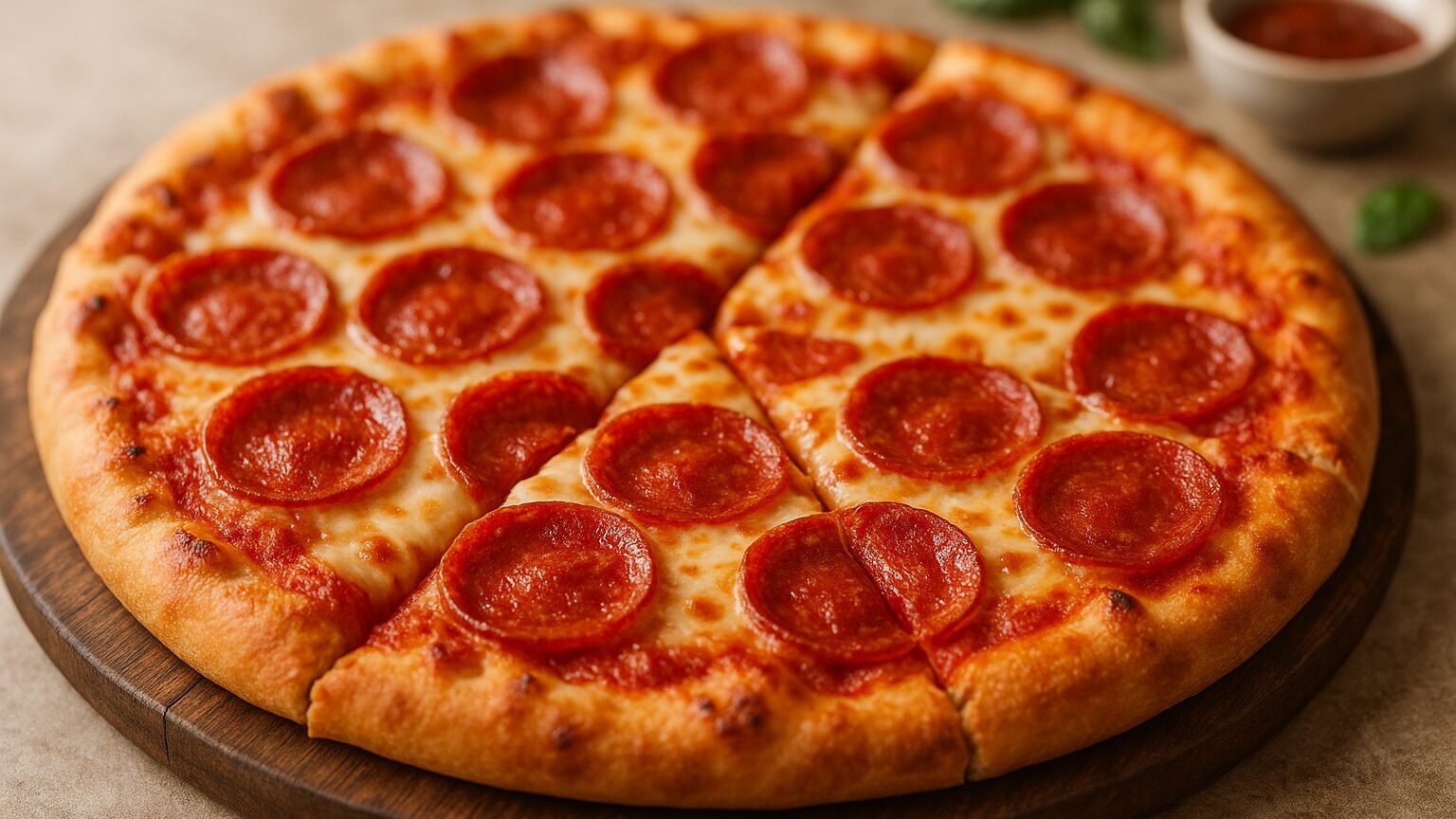 Deliciosa Pizza de Pepperoni: O Sabor que Encanta!