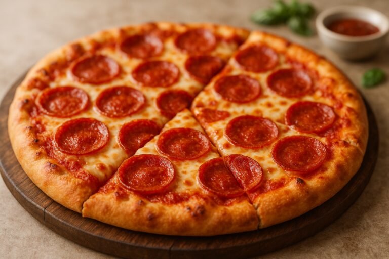 Deliciosa Pizza de Pepperoni: O Sabor que Encanta!