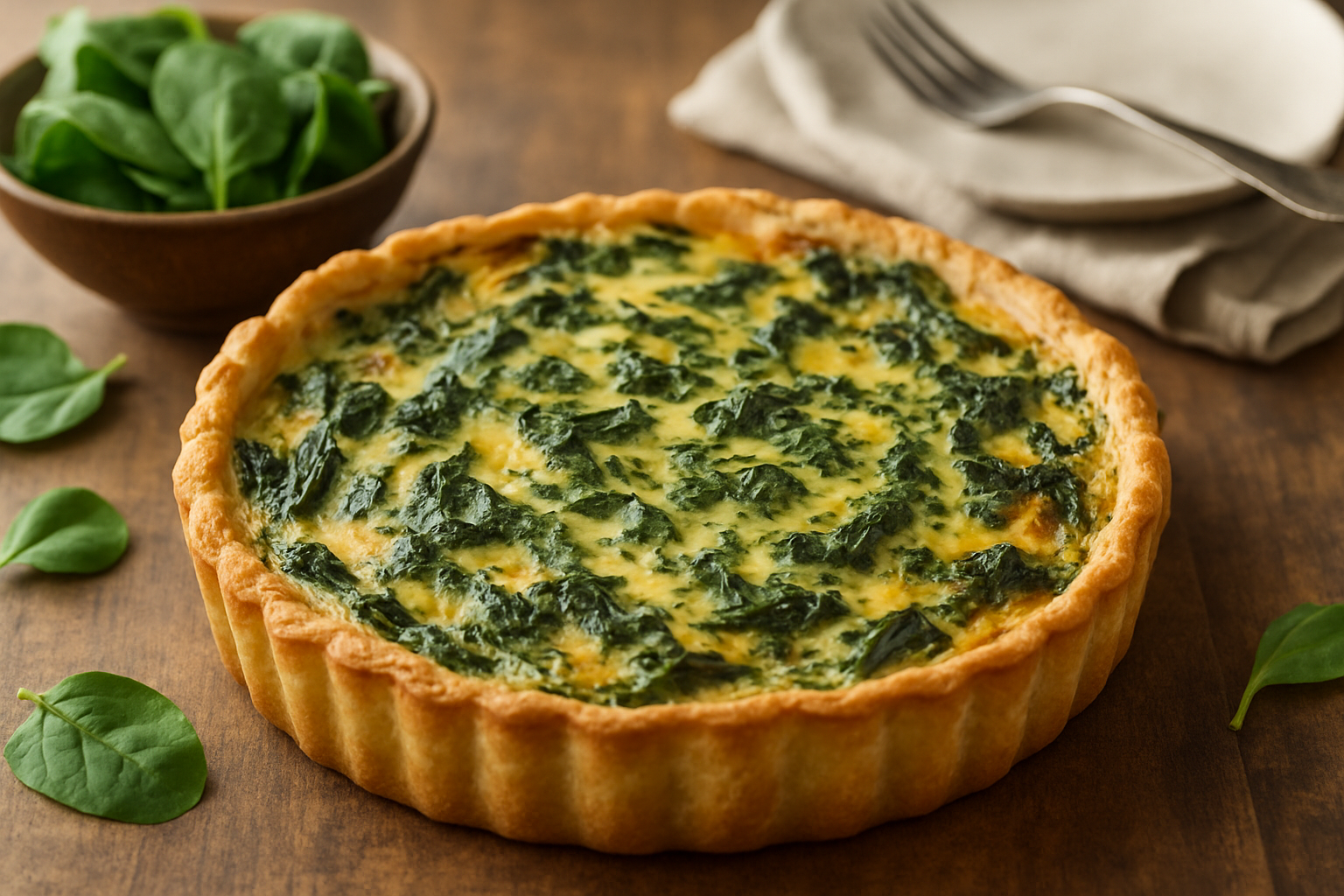 Deliciosa Quiche de Espinafre: Sabor e Praticidade!