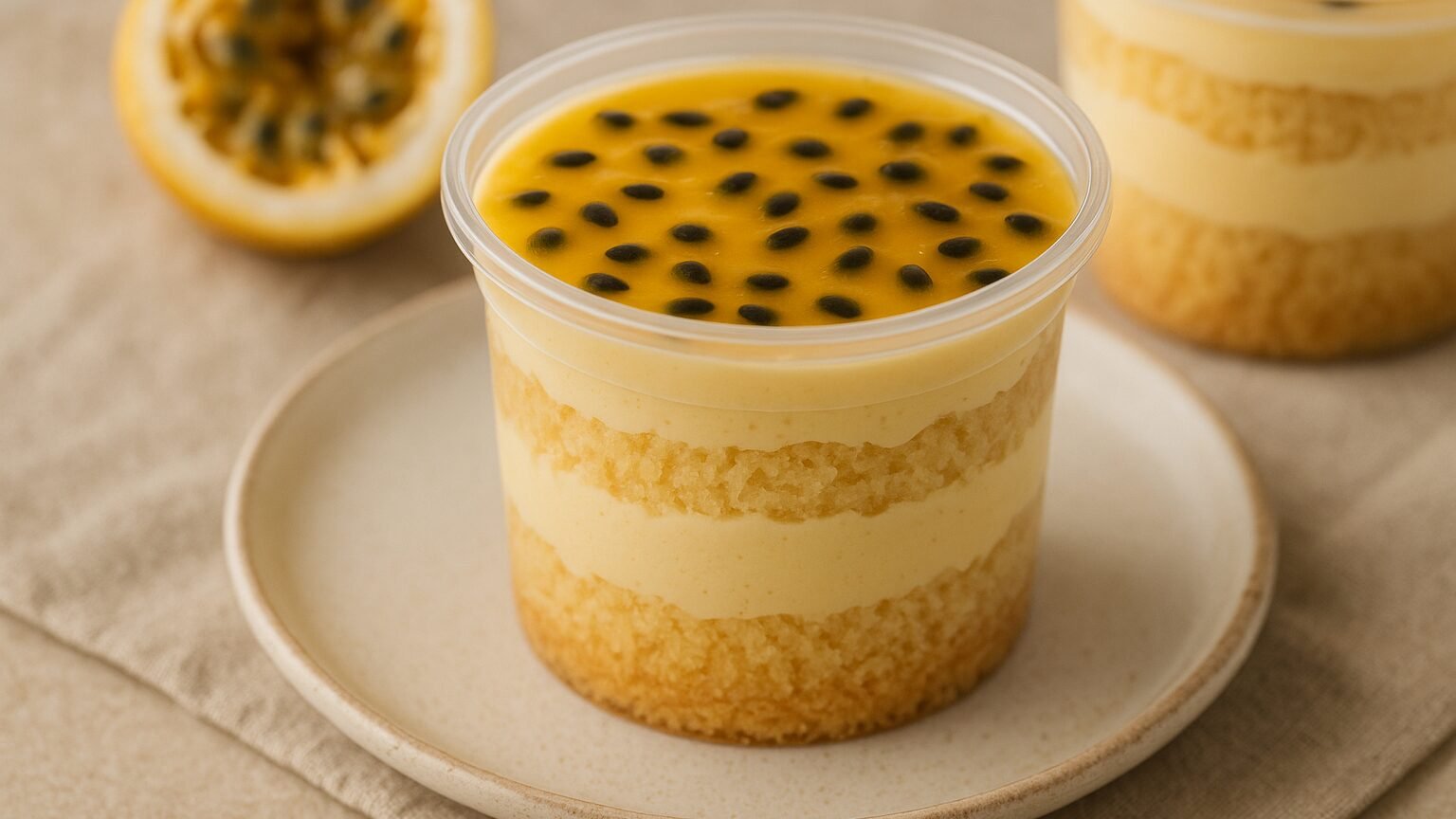 Delicioso Bolo de Pote de Maracujá Cremoso para Vender